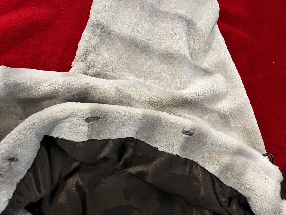 Haina de blana 100% Vizon cu vulpe