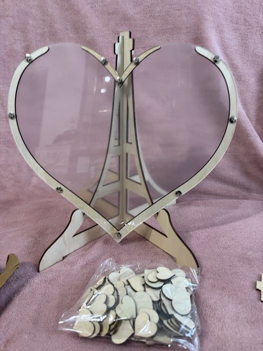 Сватбено пожелание сърчице