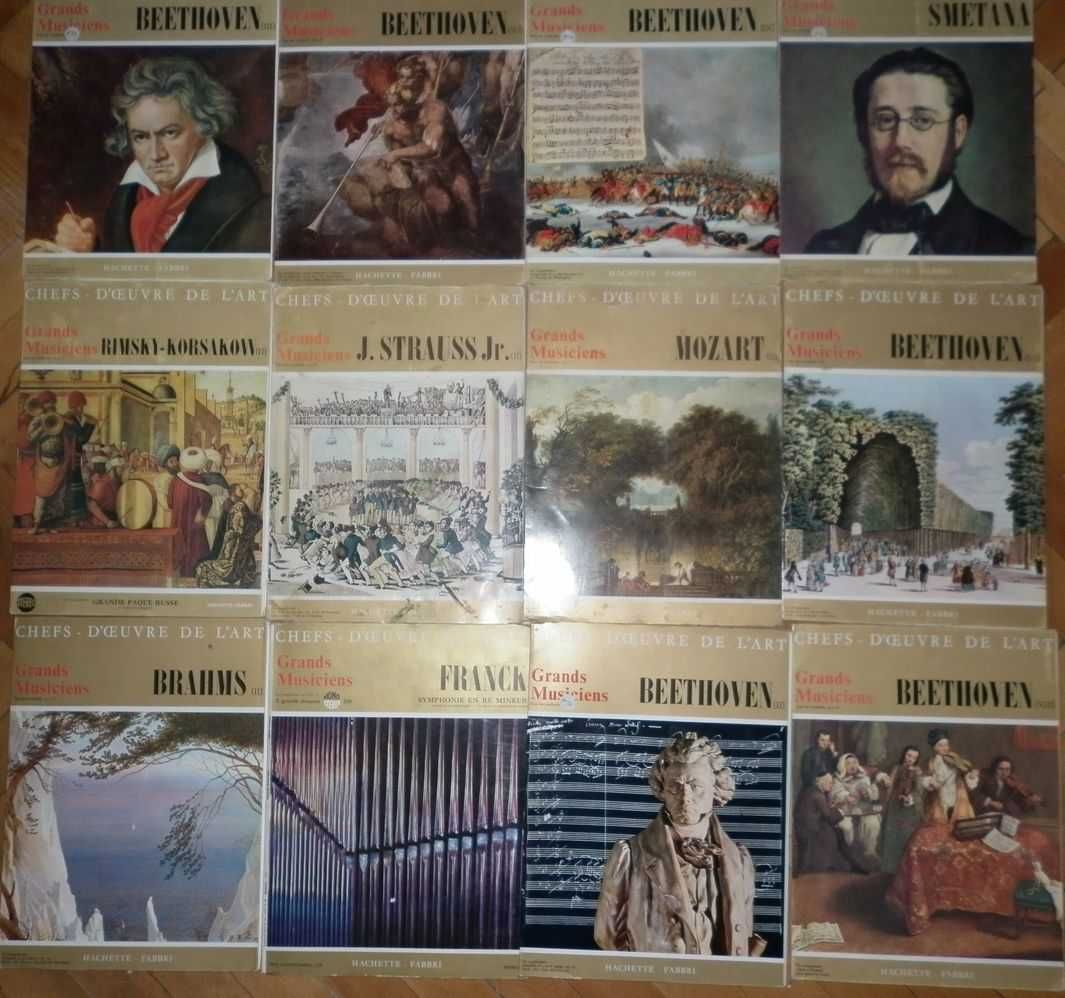 Колекция от немски плочи Chefs-d'oeuvre de l'art Grands Musiciens