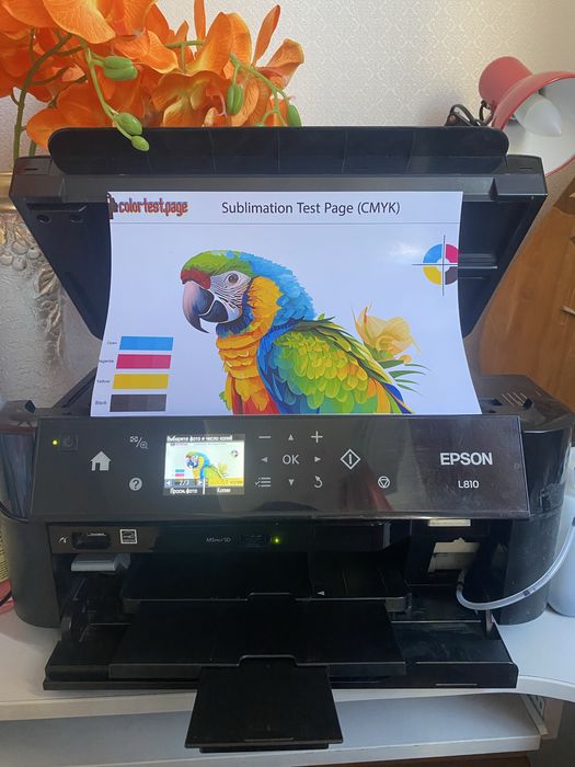 Epson L810, читайте описание