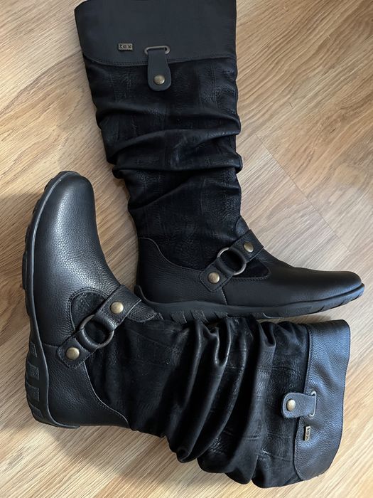 Cizme de piele damă TEX