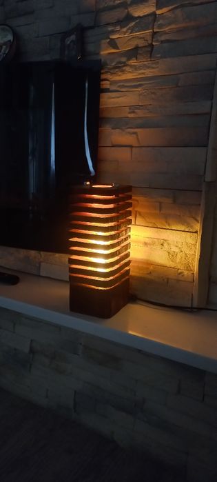 De vanzare veioza rustica lucrata manual