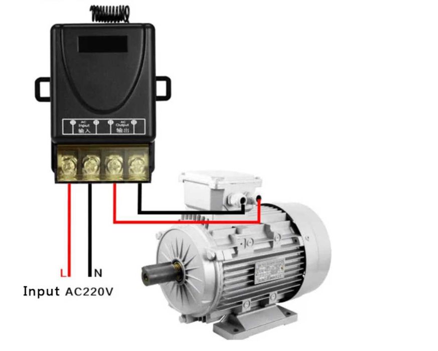 Дистанционно управление за водна помпа 15A / 240V - максимум 3600W
