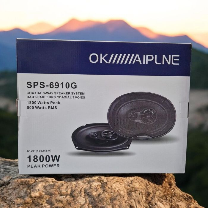 Автомобильные колонки динамики Овалы 6/9 Alpine