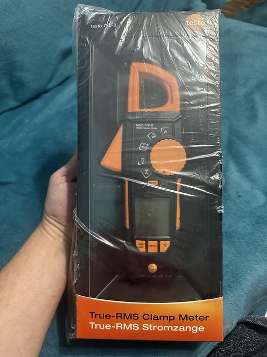 Clamp-Metru TESTO 770-3 True RMS – Nou, Sigilat