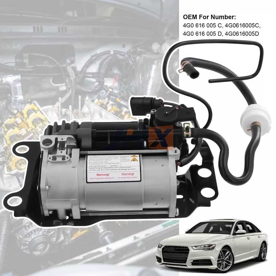Compresor NOU Suspensie Perne Aer Audi A6 C7 4G A7 A8 D4 4H 4H0616005C