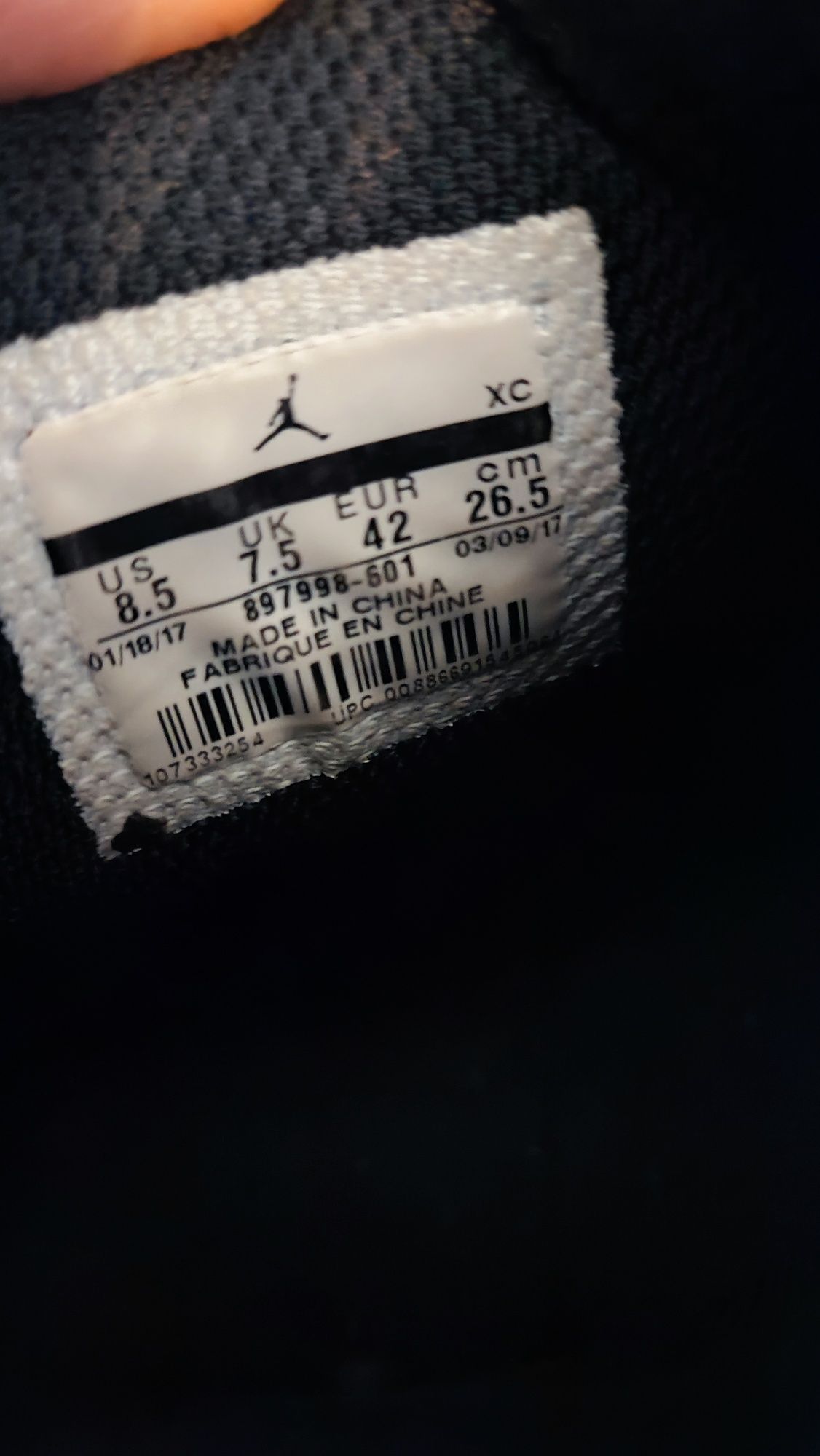 Мъжки маратонки  Air Jordan UK7.5 EUR42