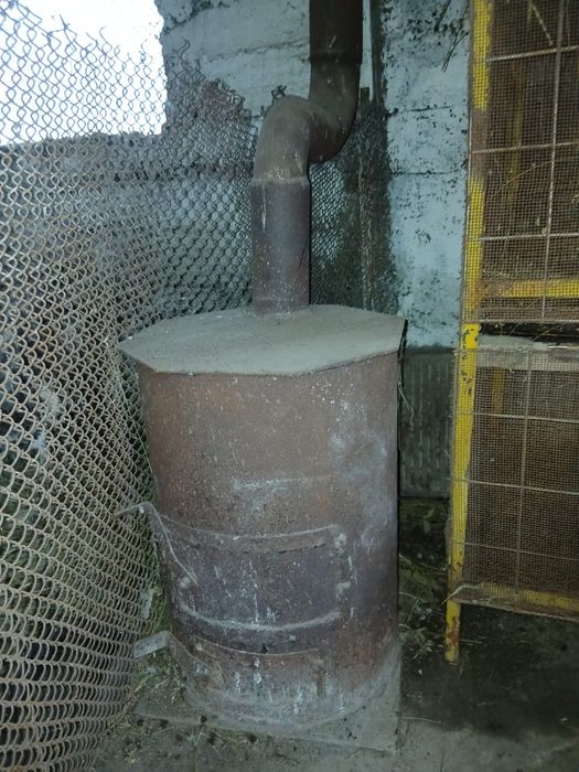 Печь для гаража, буржуйка,