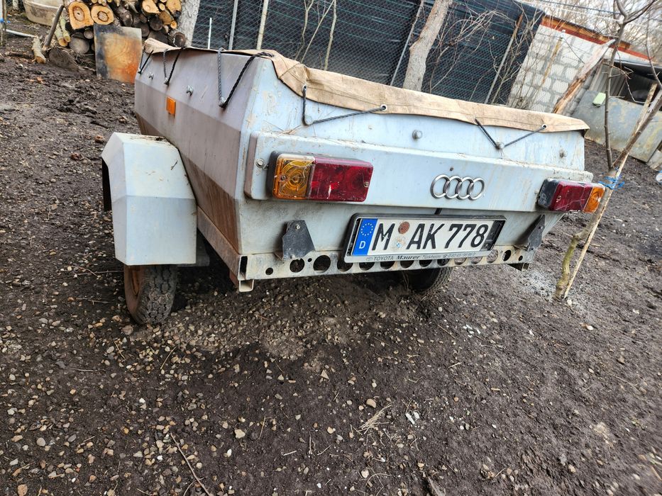 Remorcă adusă din Germania neînmatriculată