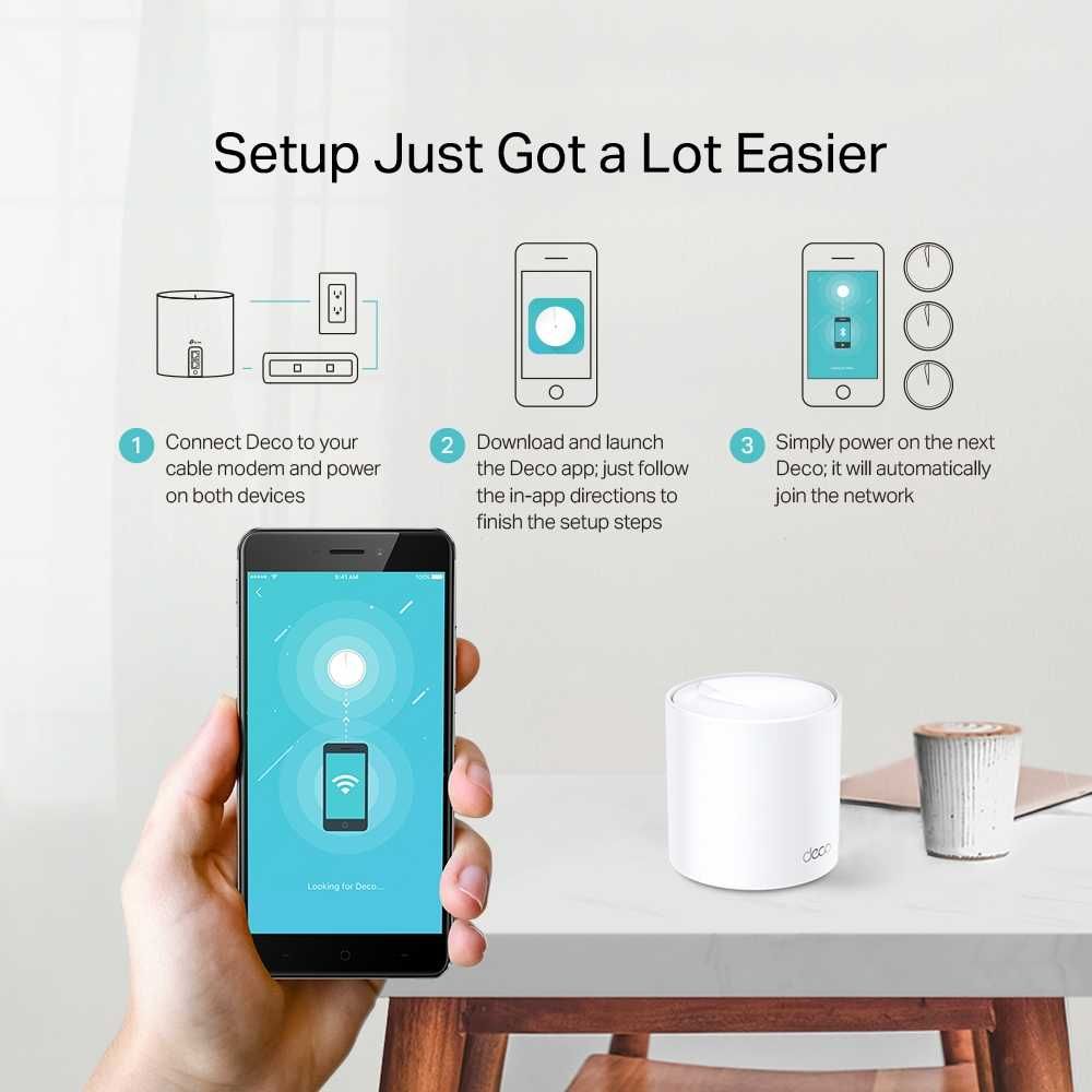 Wi-Fi роутер TP-Link	Deco X20(1-pack) AX1800