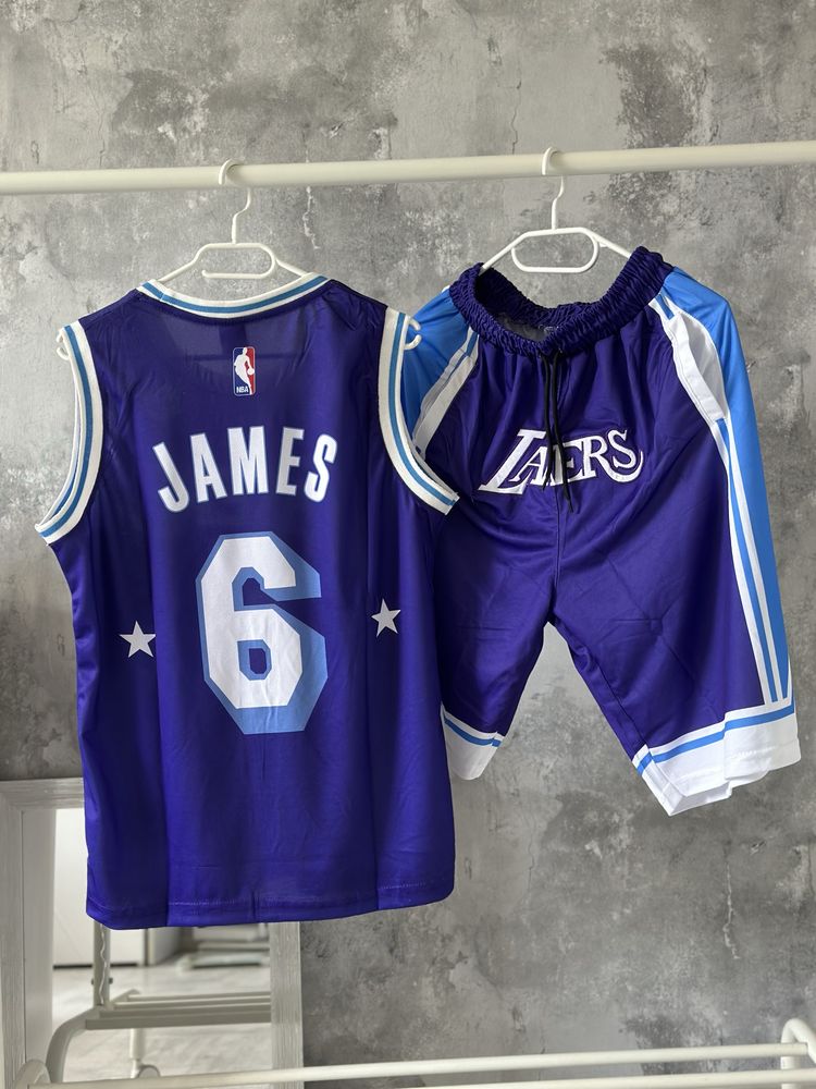 Compleu baschet Lakers James jordan nike
