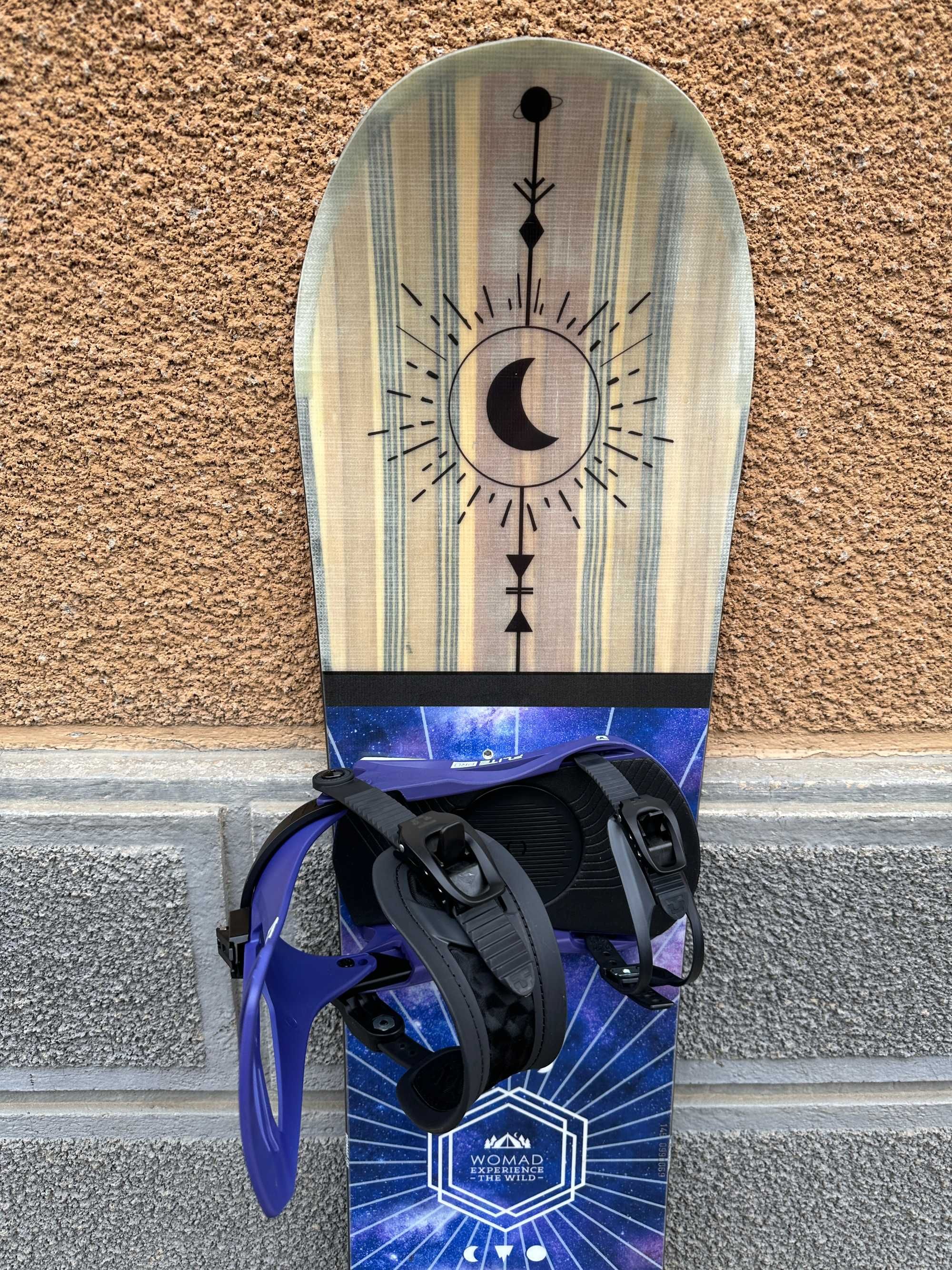 placa noua snowboard easy womad L145cm