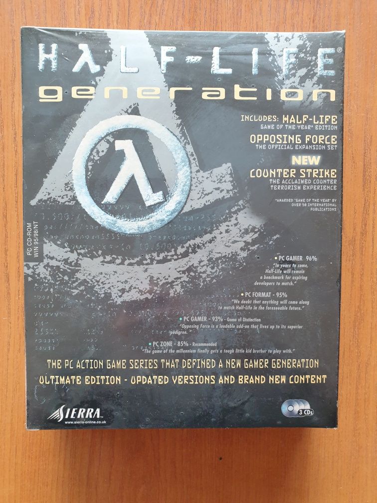 Half Life - оригинални дискове на игра