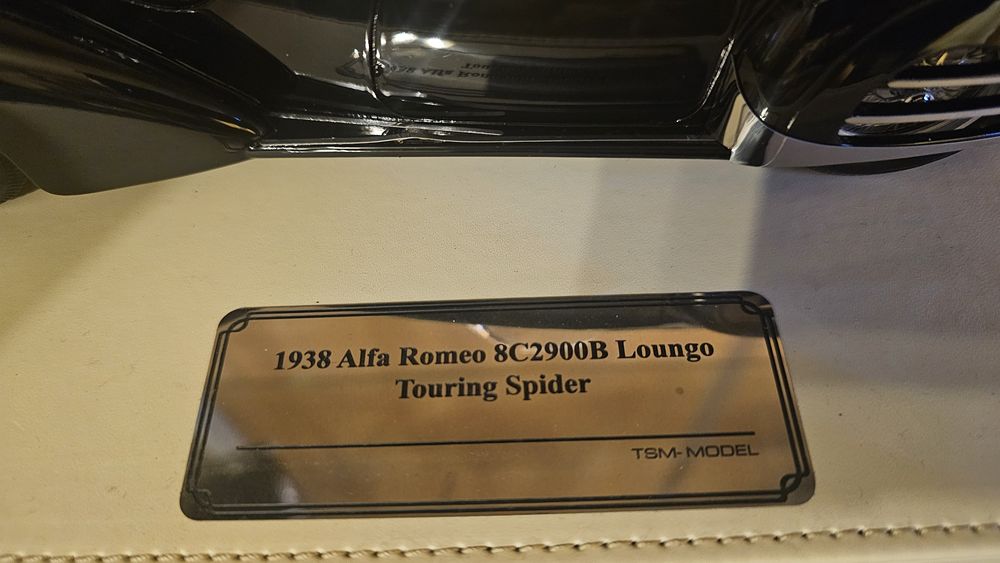 Macheta 1/18 Alfa Romeo 8C2900B Luongo Spider TSM model