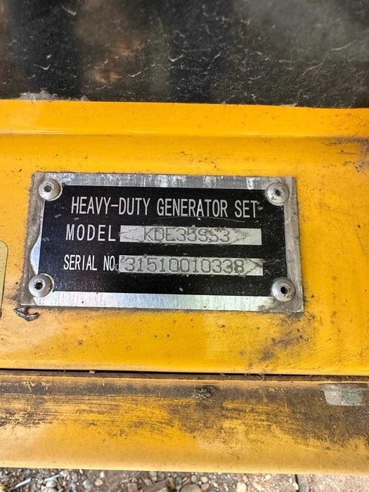 Generator Curent KIPOR KDE35SS3 Trifazic 31 KVA