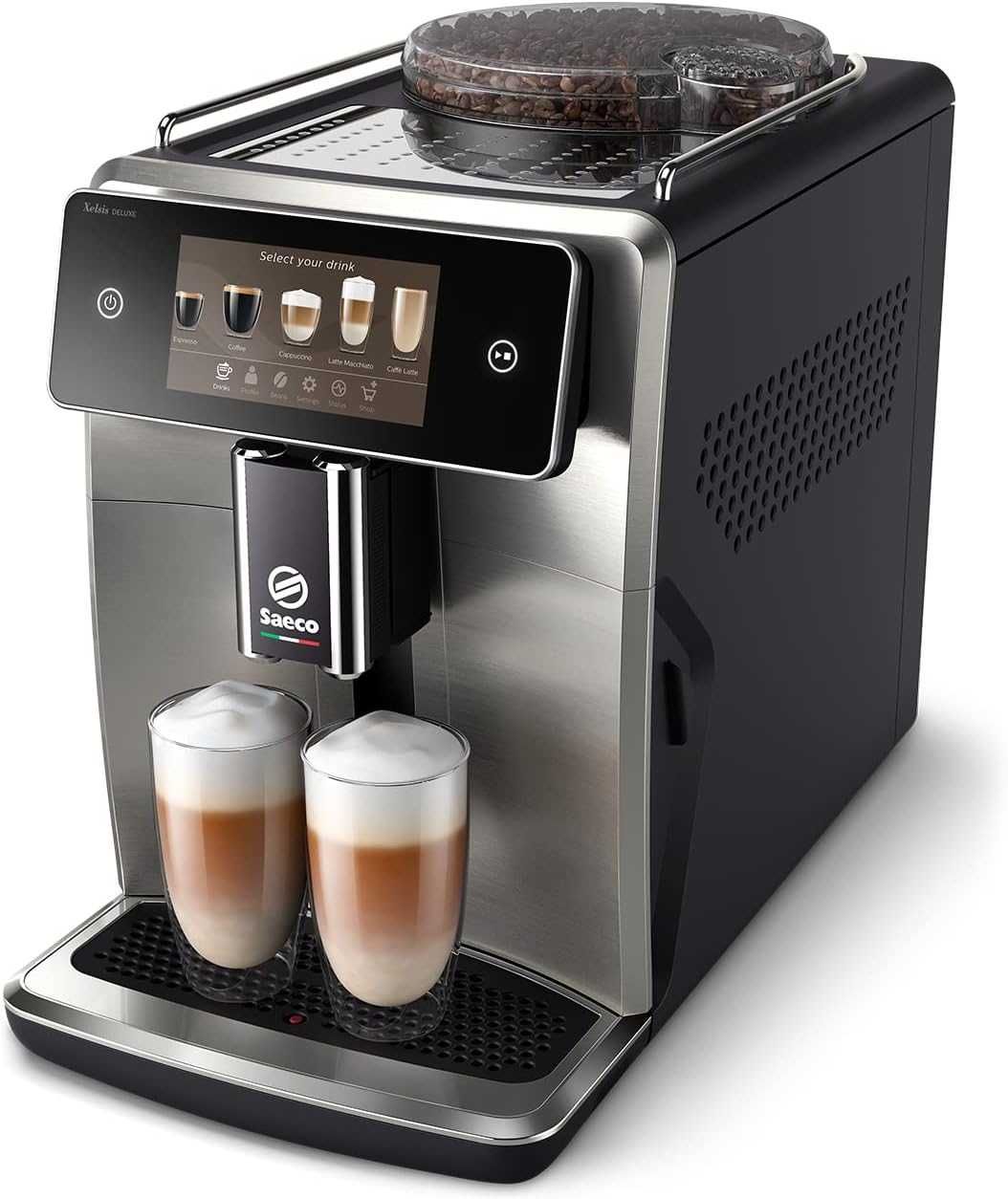 Кафеавтомат Saeco Xelsis Deluxe (SM8785/00) 1500W Bean-To-Cup