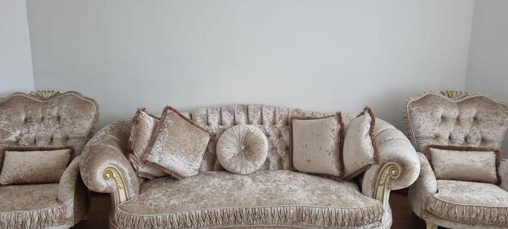 Мебель, диван с креслами