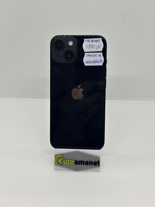 Telefon mobil Apple iPhone 14, 128GB, Baterie 100% -A-
