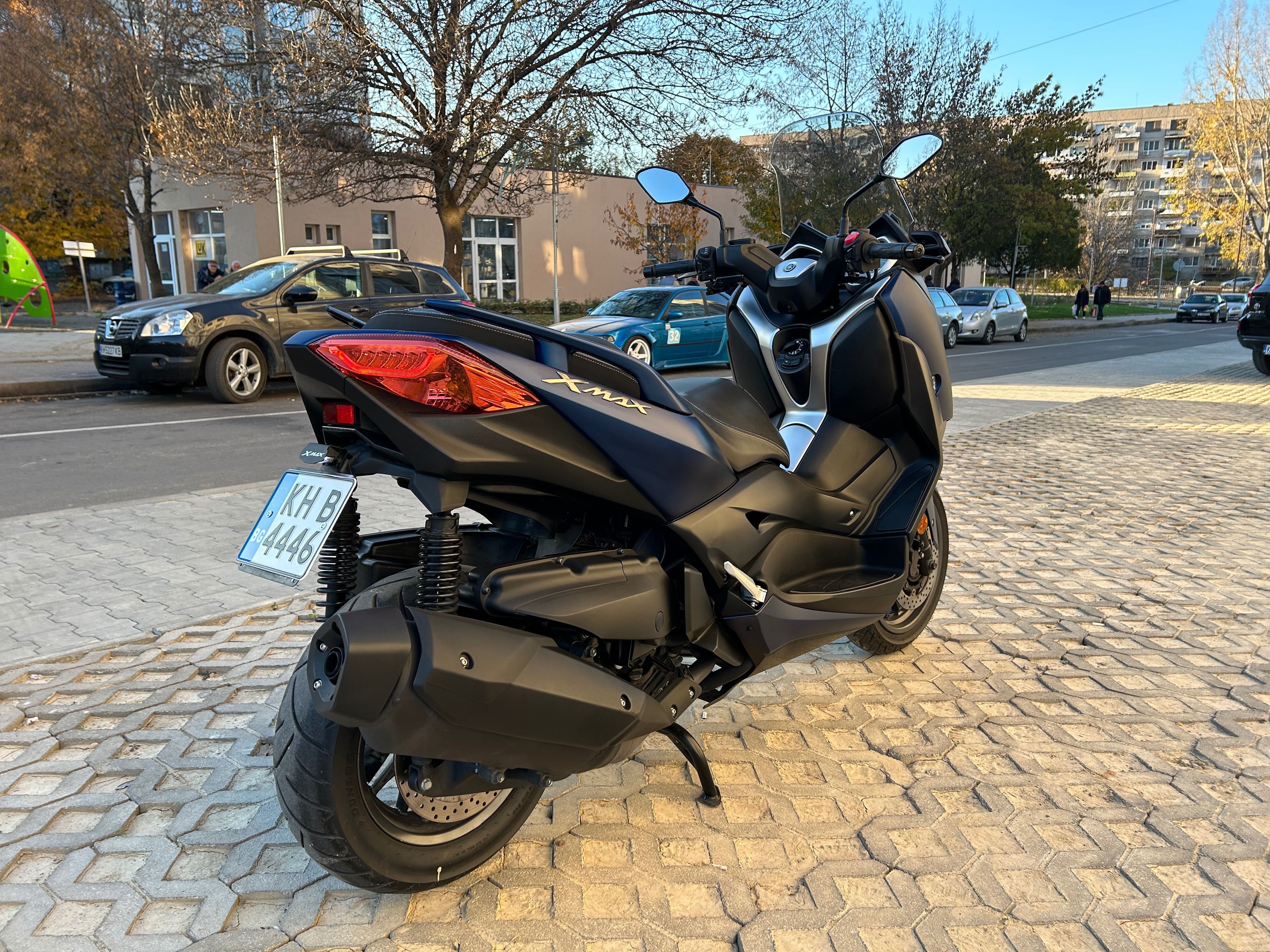 Yamaha X-max 400ie, Led, ABS-TCS, Blue Matt