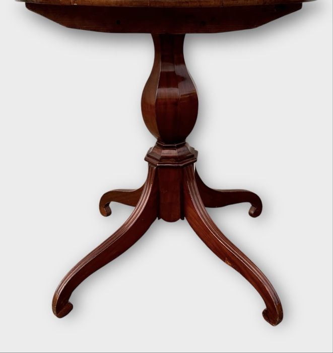 Masa stil Biedermeyer furnir mahon