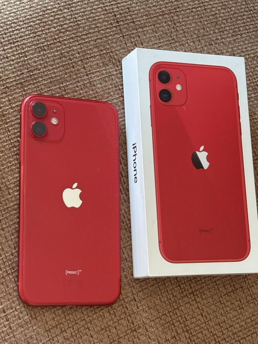 Продам iPhone 11 Red в отличном состоянии