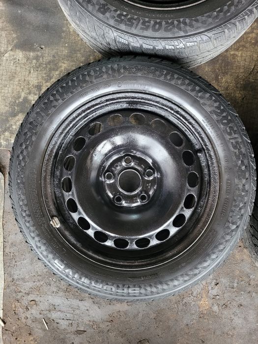 Jante tabla 5x112 VW audi cauciucuri iarna 205 55 16 M+S