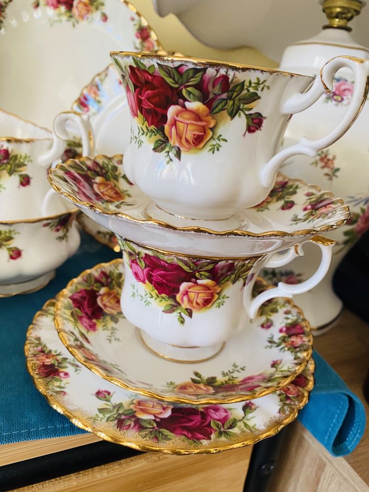 Royal Albert Old country rose сервиз за чай