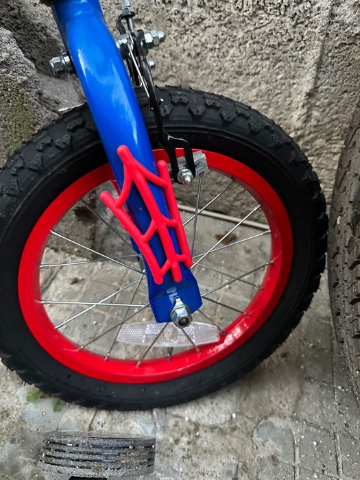 Детско колело Spider Man с помощни гуми