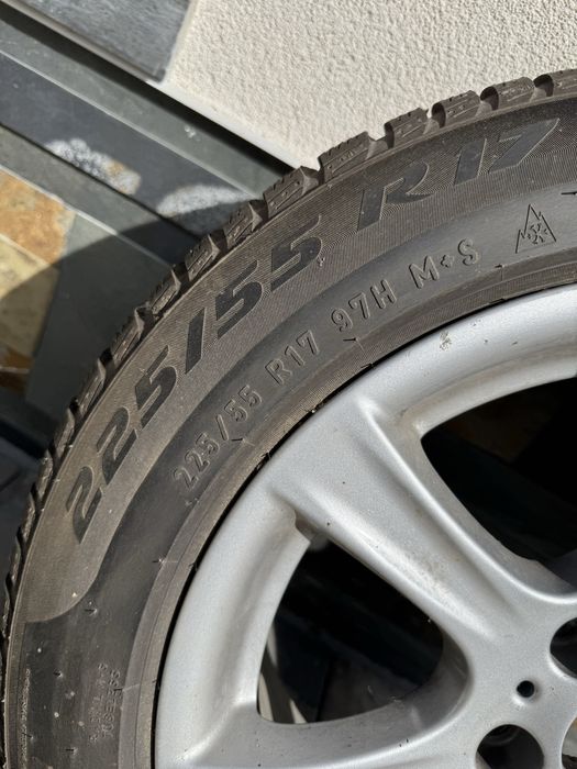 Roti iarna BMW 225/55 R17 Seria 3 GT,Seria 5,X1,X3,dot 2023