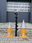 Despicator hidraulic conic bușteni pt excavatoare 1-15 tone