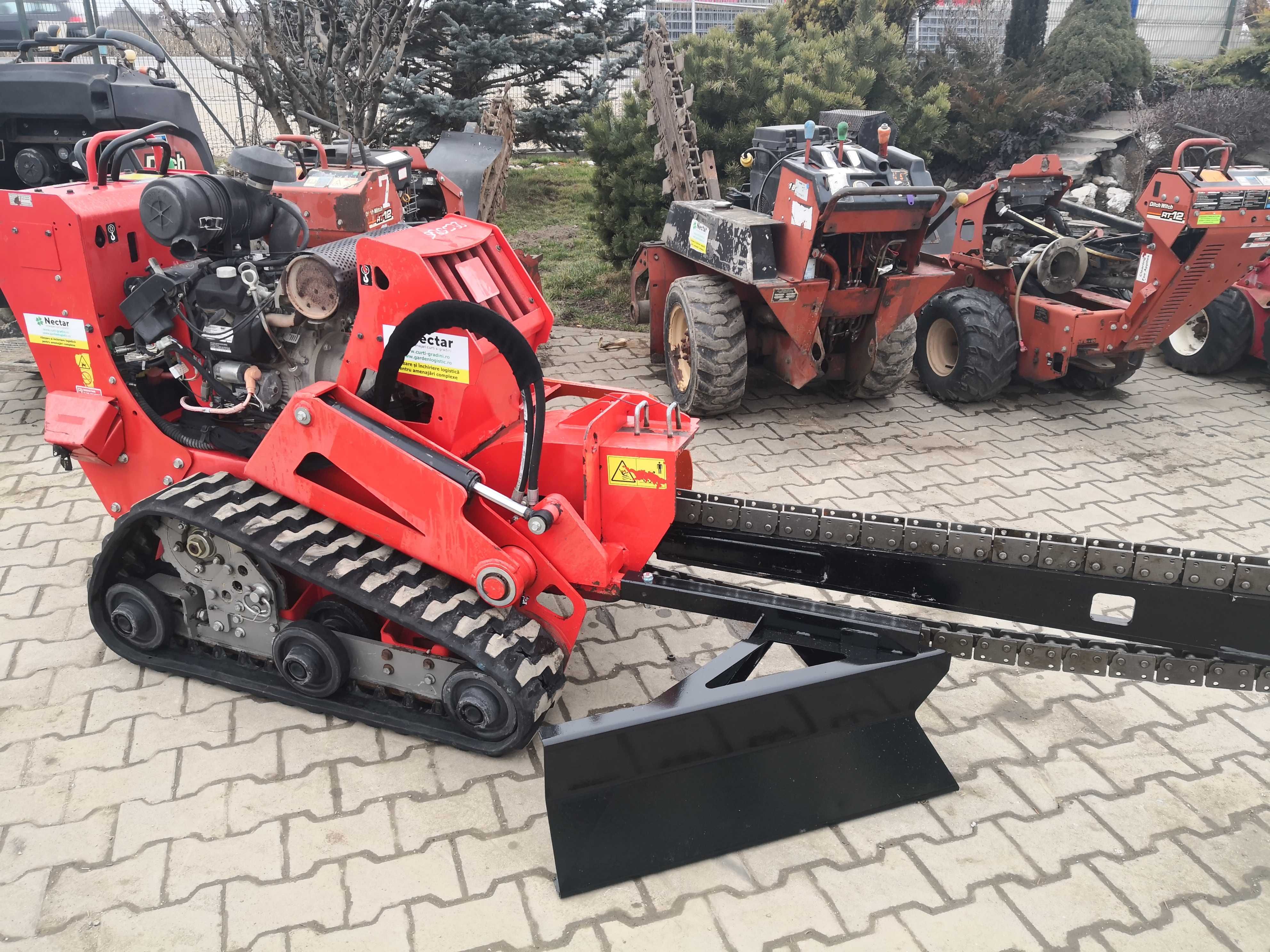 Utilaj de sapat santuri Ditch Witch C24X - gardenlogistic Brasov