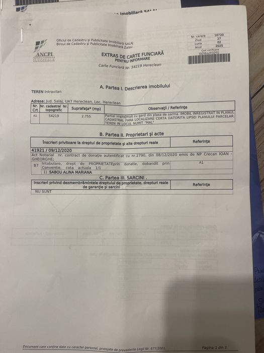 Teren de vânzare in Hereclean