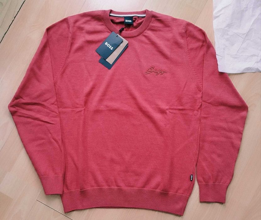 Мъжки есенен пуловер BOSS-XL размер