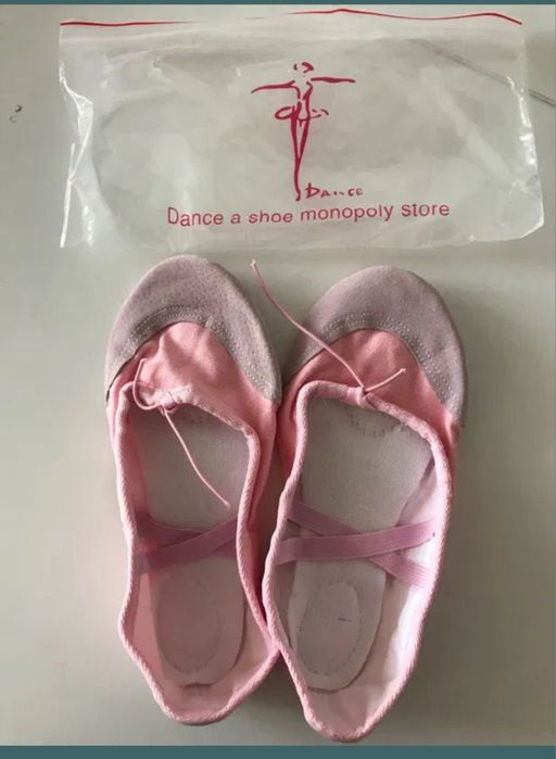 Cipici balet/dans 23cm noi