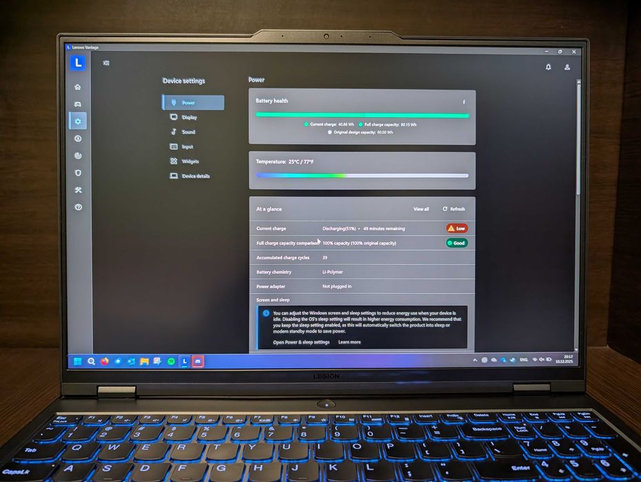 Laptop Lenovo Legion Pro 5 16IRX8