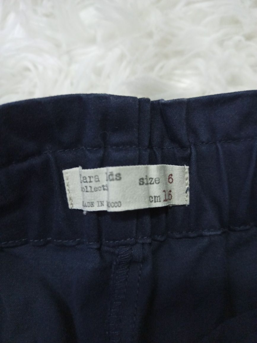 Pantaloni paperbag fete Zara 116, 6 ani