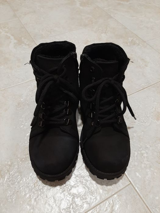 Детски черни кубинки