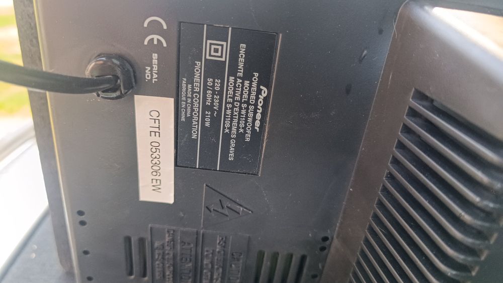 Difuzoare boxe subwoofer activ amplificator putere