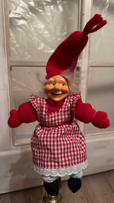 Винтидж коледна беззъба баба:) Норвегия.
