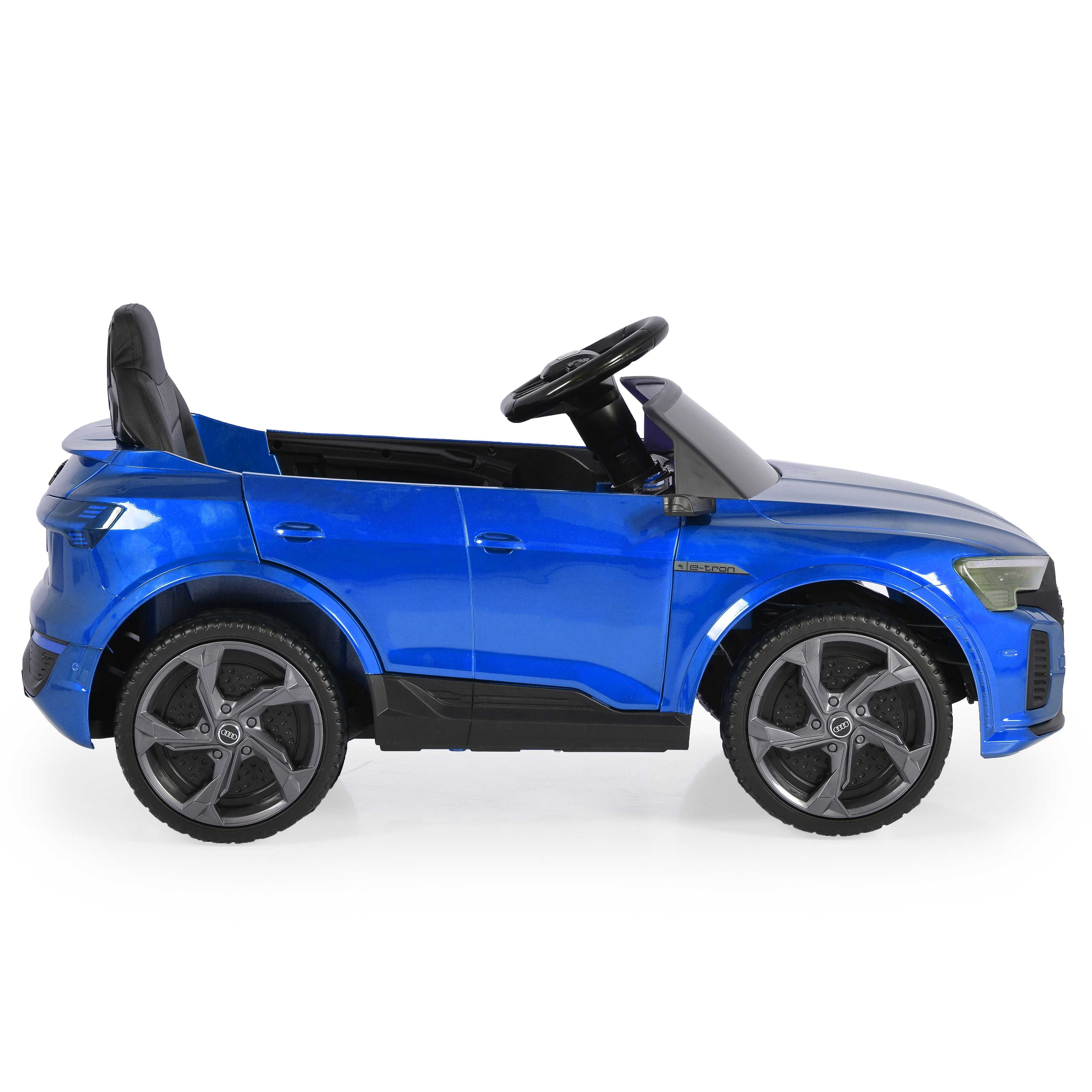 ТОП ЦЕНА!НОВО!Акумулаторен джип Audi SQ8 BLUE с 12V батерия,EVA гуми
