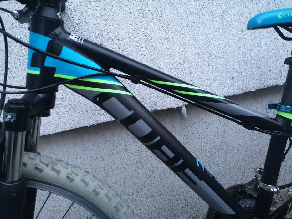 Bicicleta copii CUBE 24 zoll, aluminiu, shimano 21 viteze,