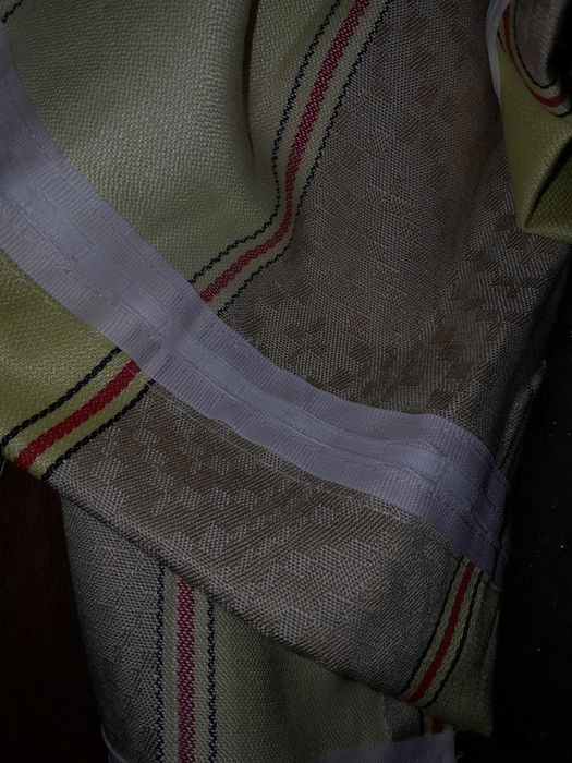 Draperii noi galben cu bej