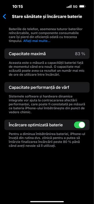 Vând iPhone 14 Pro Max 512GB.