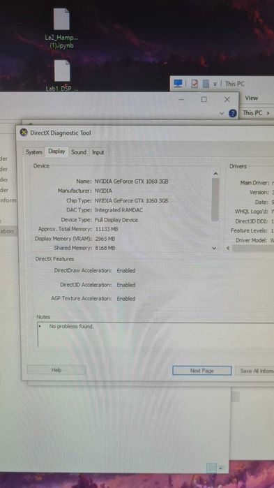 Calculator gaming 1060 3gb, 16gb ram, ryzen 5 1600-X
