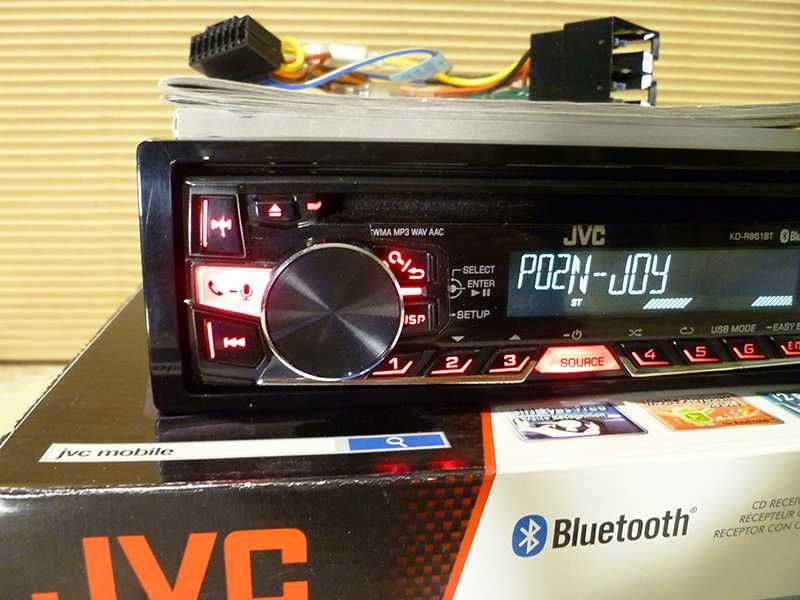 JVC KD-R861BT Bluetooth / USB / AUX / CD / Radio