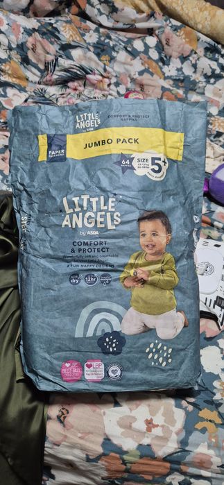 Vând pampers Little Angels 5+