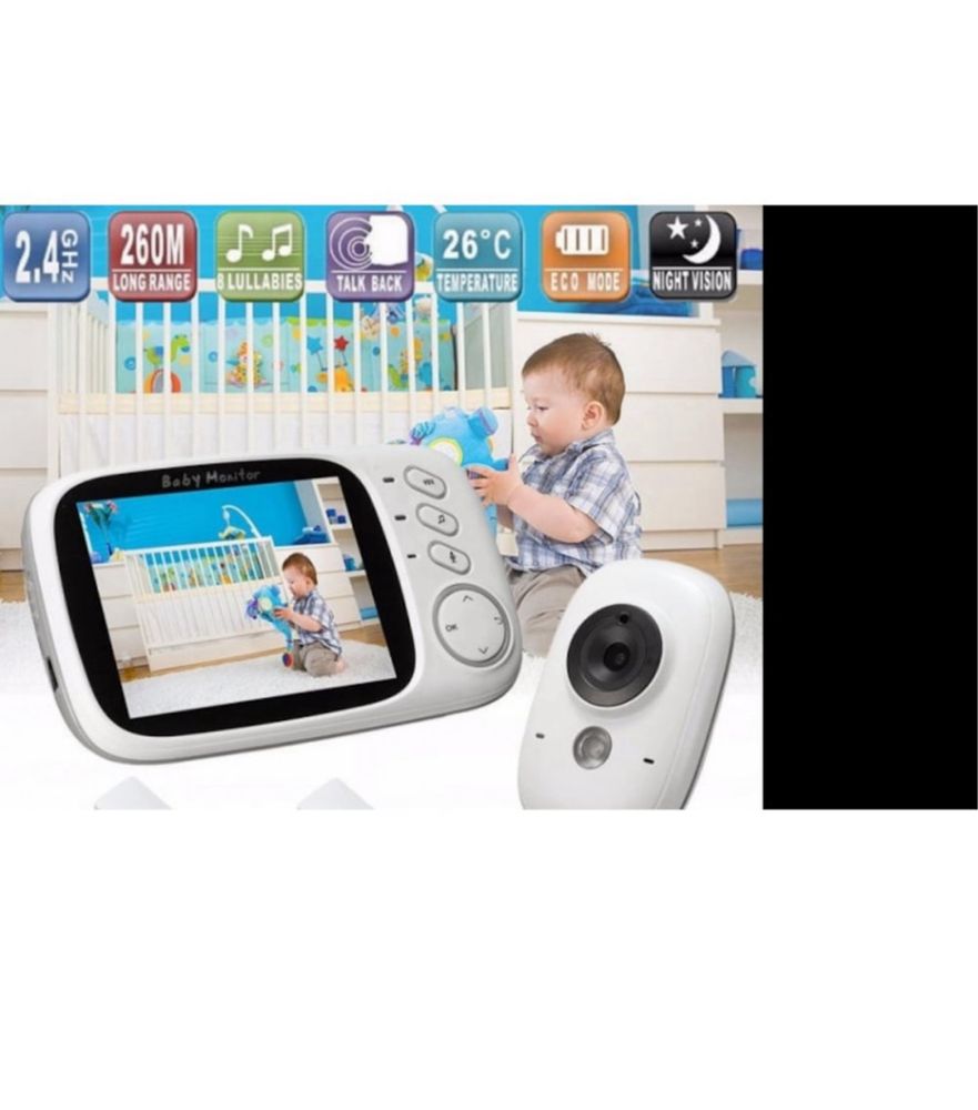 Baby Monitor Camera Audio-Video Wireless