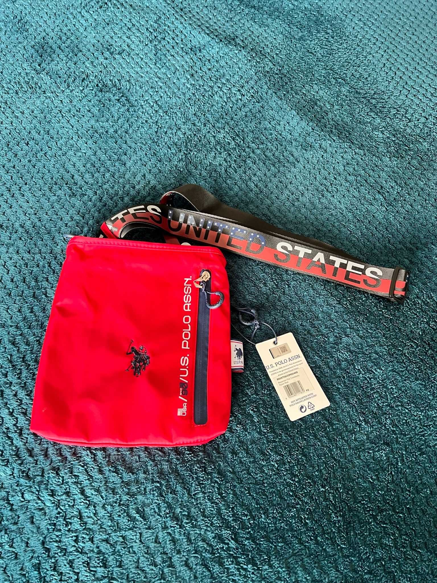 U.S. POLO ASSN. Bodybag Red Limited  - ORIGINAL BY U.S.A