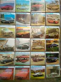 Ретро автомобили картинки,лепенки колекция 1989 година