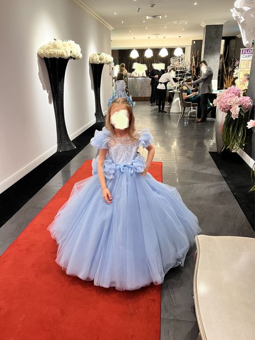 Rochie De Printesa 6-7 Ani Colectie 2023 Purtata 3-4 Ore